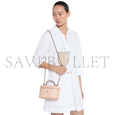 GUCCI GG MARMONT MINI VANITY BAG 837454 (19*11.5*9cm) GUCCI GG MARMONT MINI VANITY BAG 837454 (19*11.5*9cm)